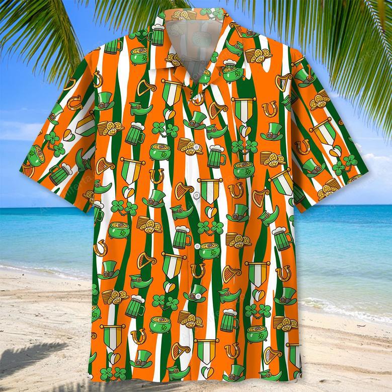 Lucky Irish St.Patrick Day Hawaiian Shirt