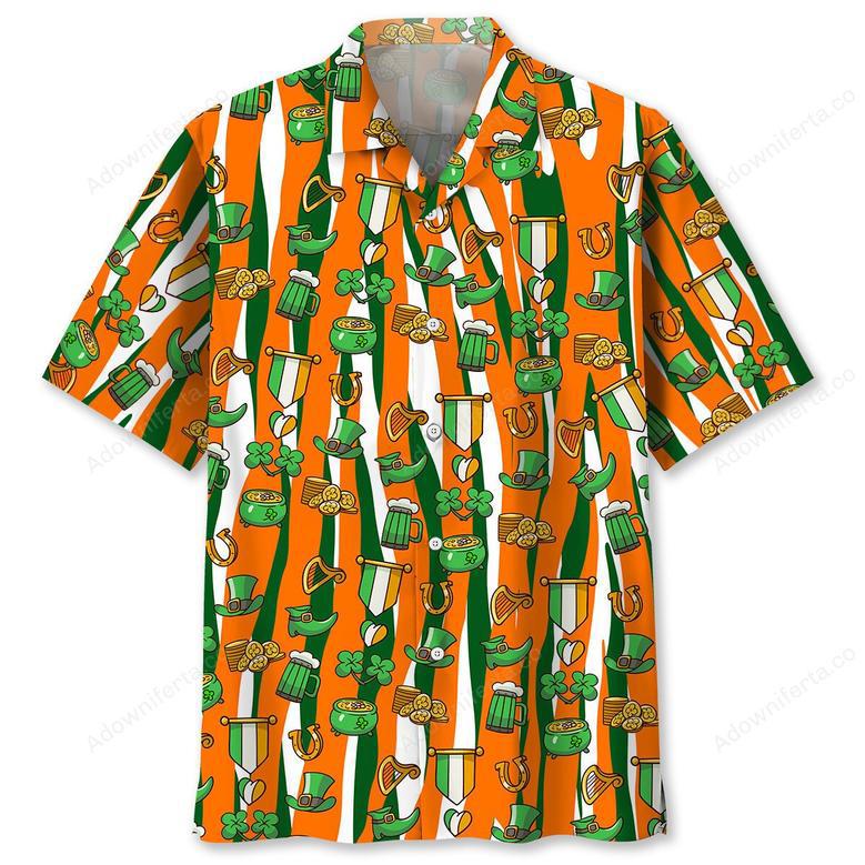 Lucky Irish St.Patrick Day Hawaiian Shirt