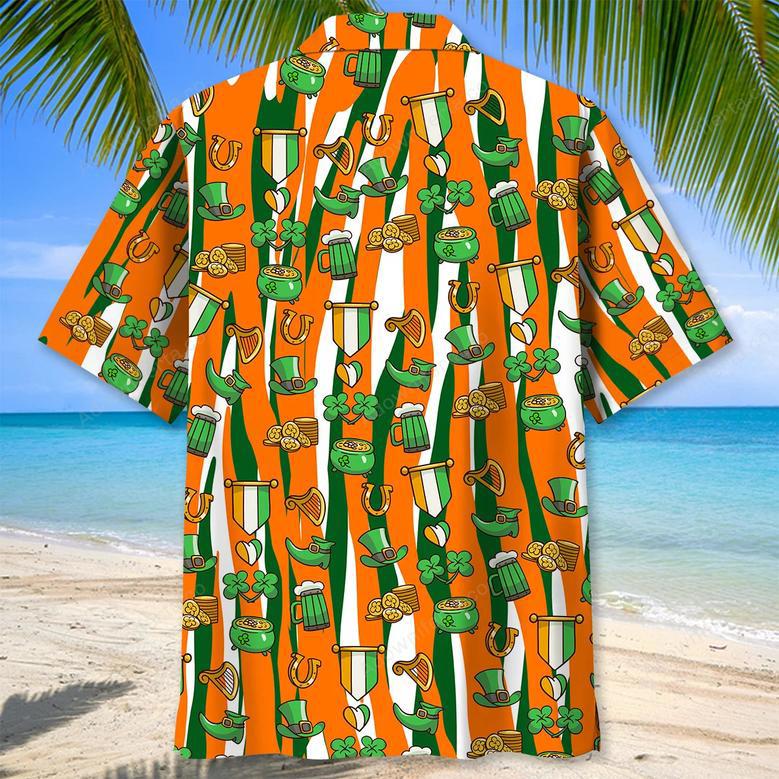 Lucky Irish St.Patrick Day Hawaiian Shirt