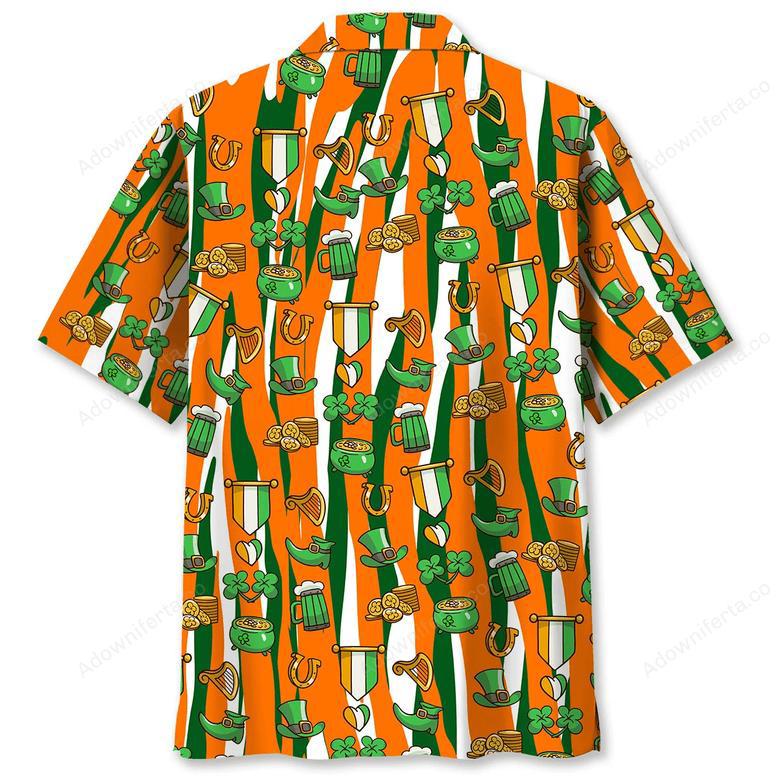 Lucky Irish St.Patrick Day Hawaiian Shirt