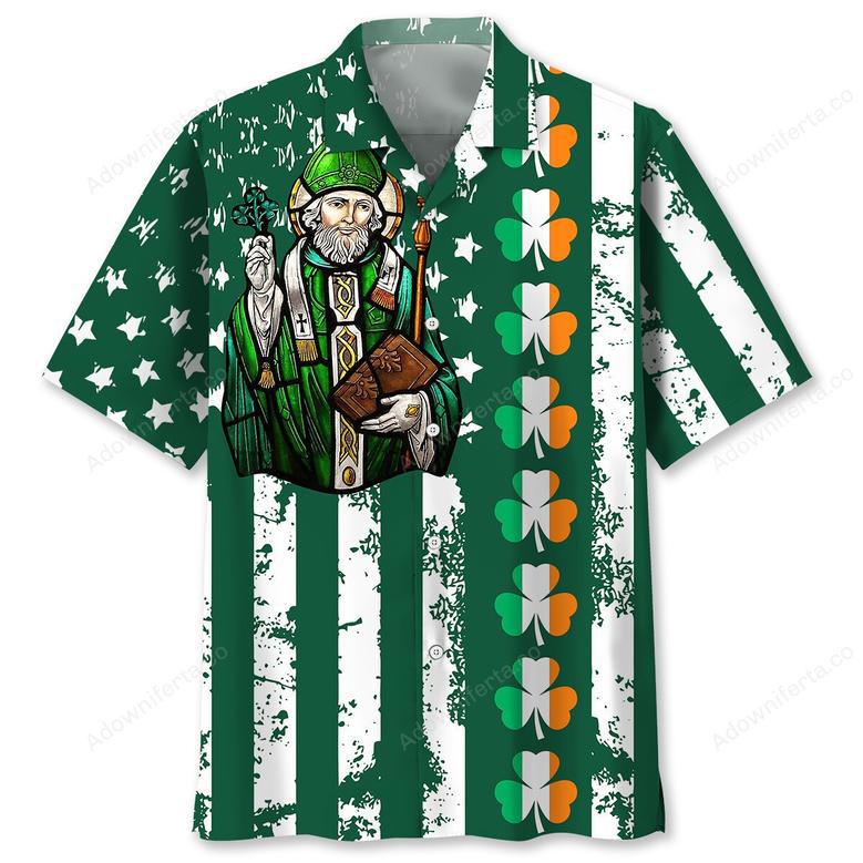 Lucky Vintage Irish St.Patrick Day Hawaiian Shirt