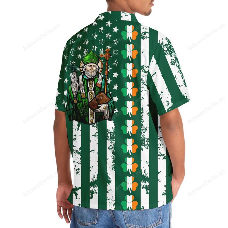 Lucky Vintage Irish St.Patrick Day Hawaiian Shirt