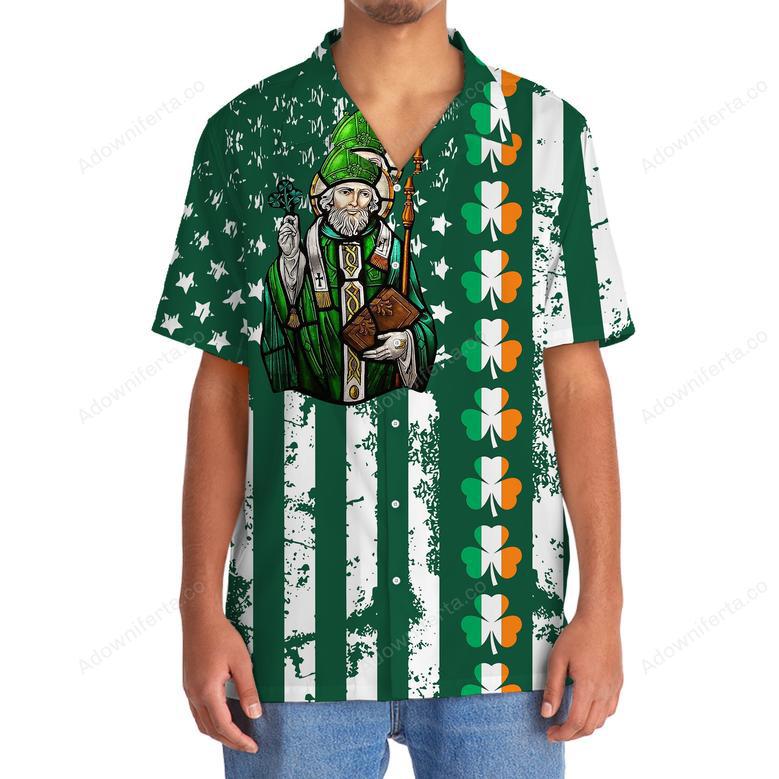 Lucky Vintage Irish St.Patrick Day Hawaiian Shirt