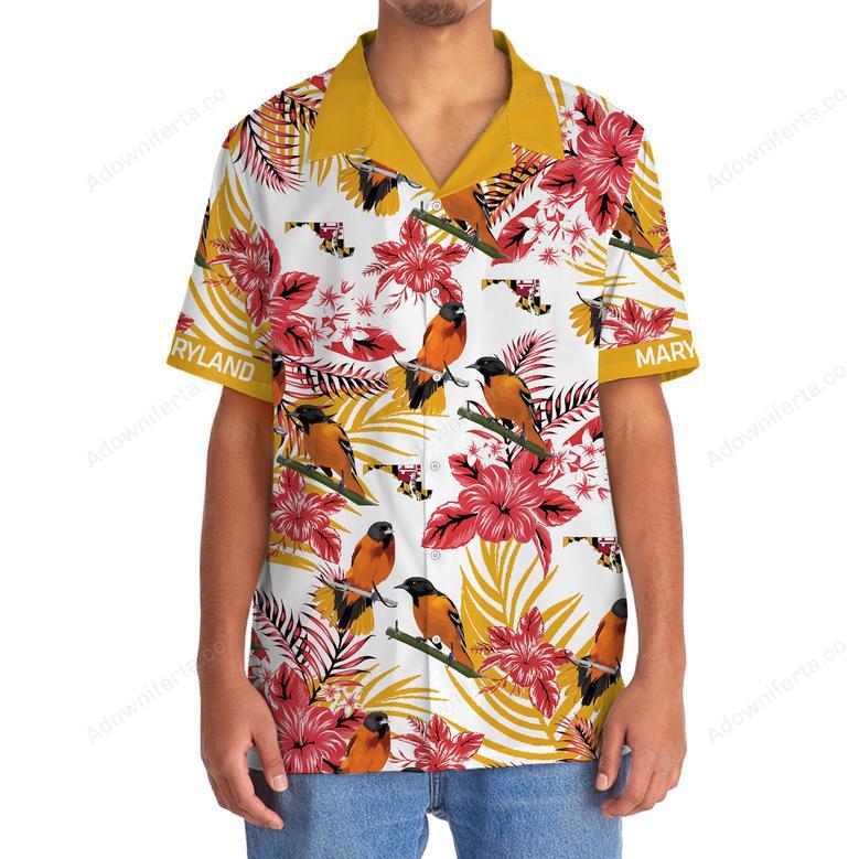 Maryland State Proud Hawaiian Shirt