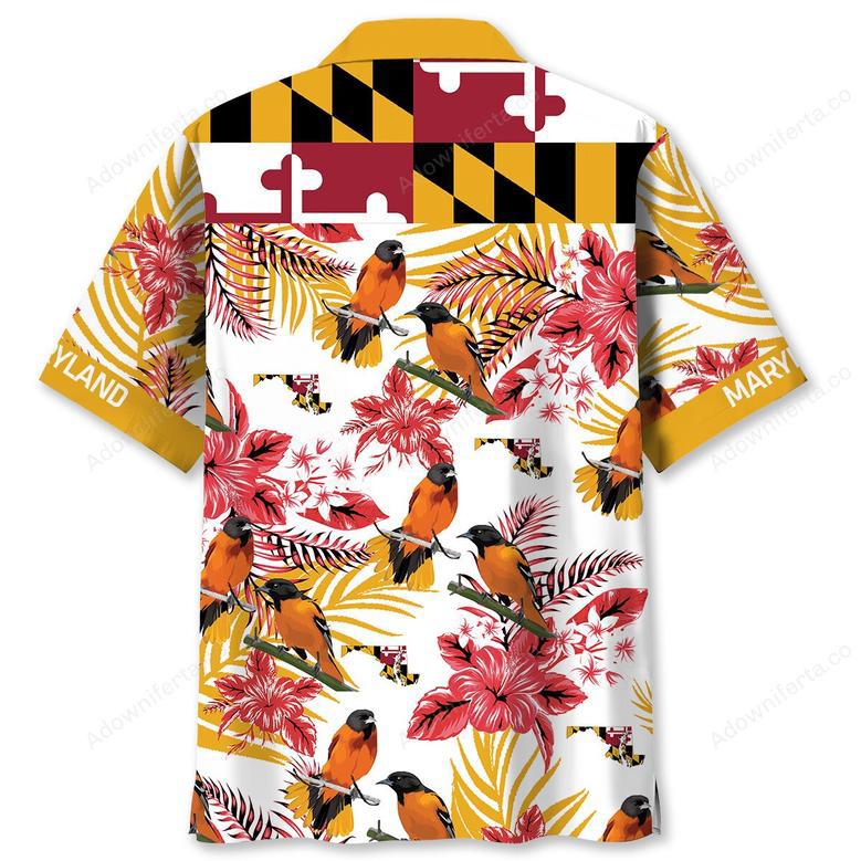 Maryland State Proud Hawaiian Shirt