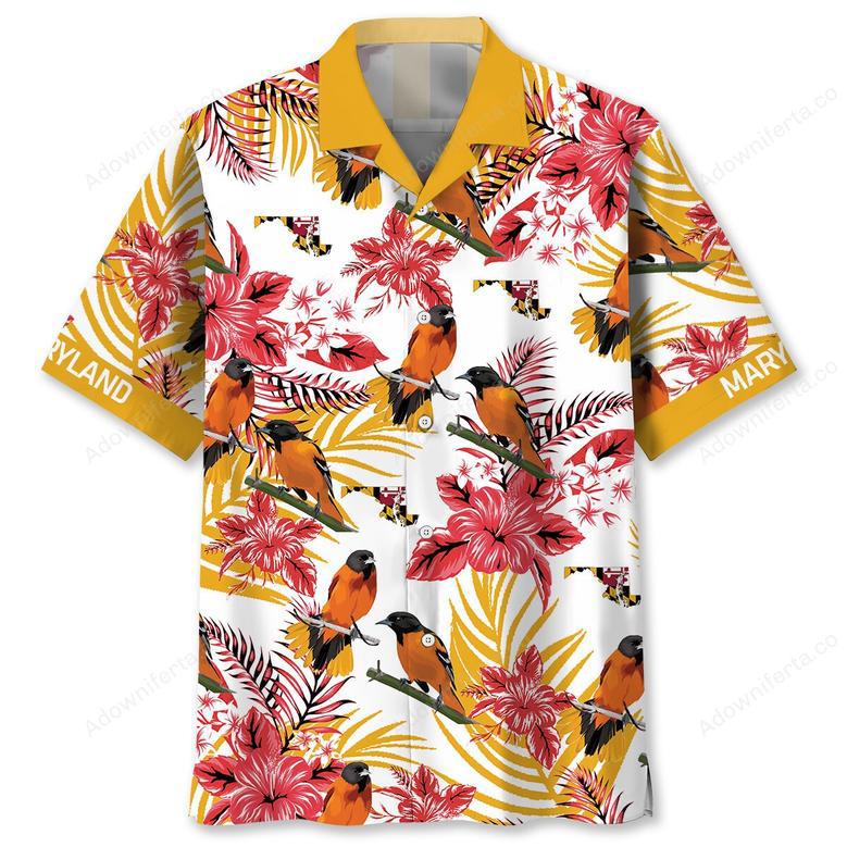 Maryland State Proud Hawaiian Shirt