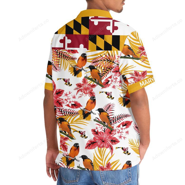 Maryland State Proud Hawaiian Shirt