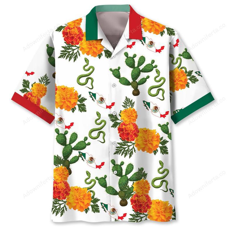 Mexico Cactus Hawaiian Shirt