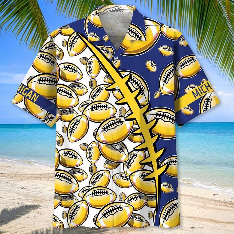 Michigan State Football Hawaiian Shirt