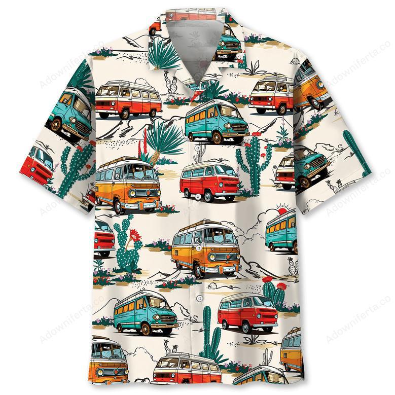 Minivan Car Hawaiian Shirt