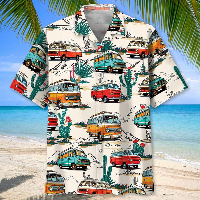 Minivan Car Hawaiian Shirt