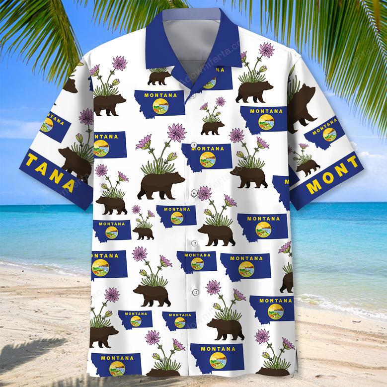 Montana State Proud Hawaiian Shirt