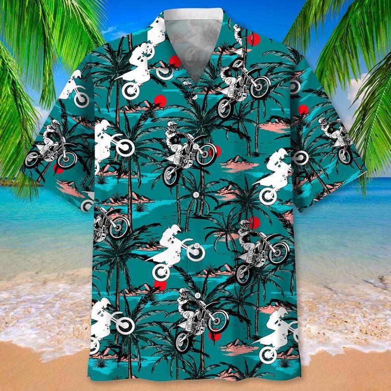 Motocross Vintage Hawaiian Shirt