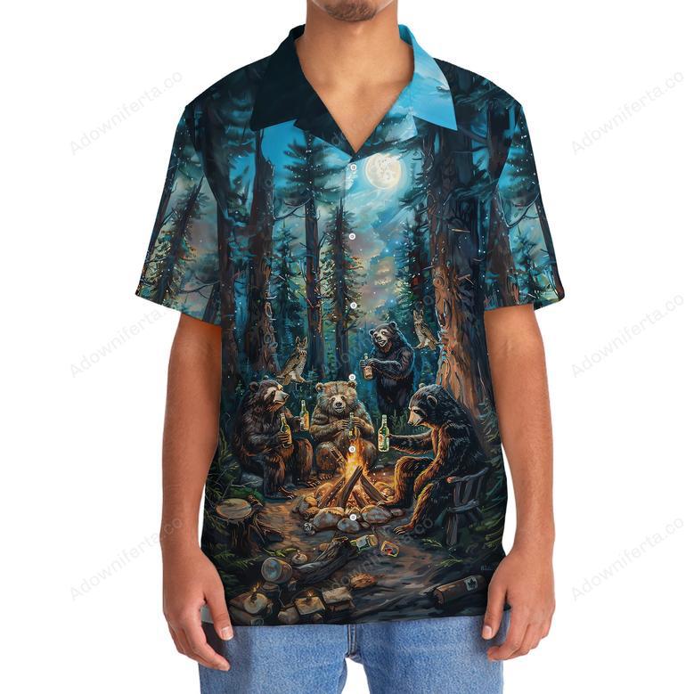 My Drinking Friends Have A Camping Problem Hawaiian Shirt