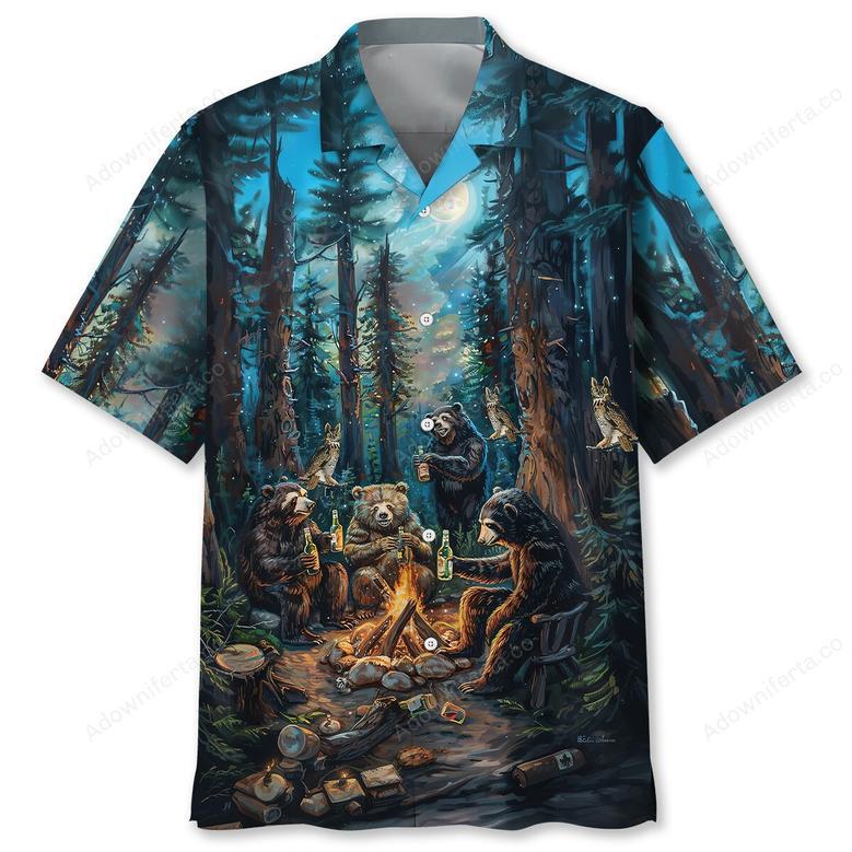 My Drinking Friends Have A Camping Problem Hawaiian Shirt