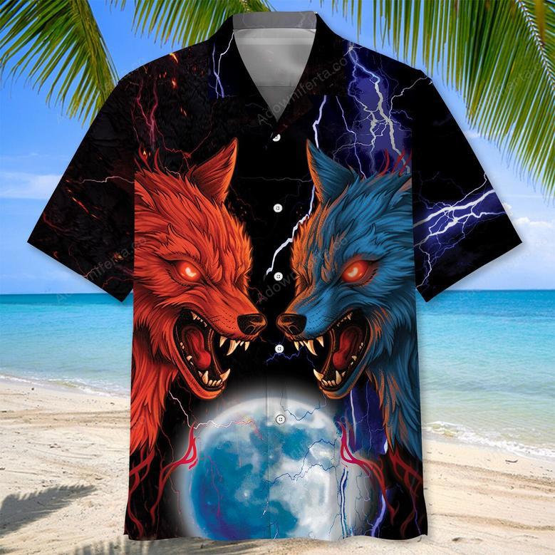 Mythology Wolf Hawaiian Shirt