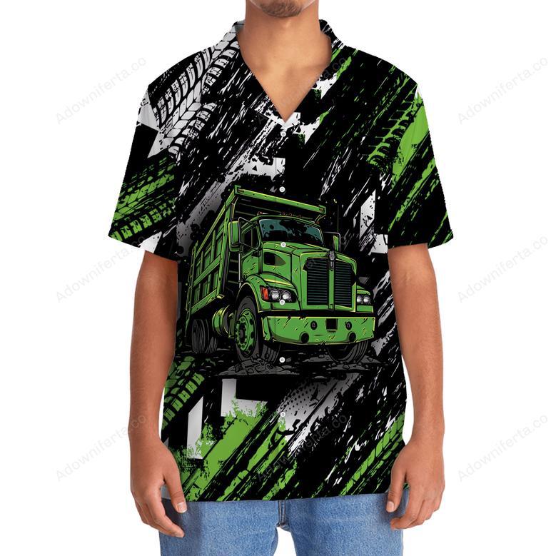 Never Mess With A Garbage Man Hawaiian Shirt