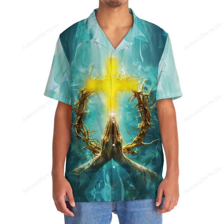 Never Underestimate An Old Man Who Believe In Jesus Hawaiian Shirt