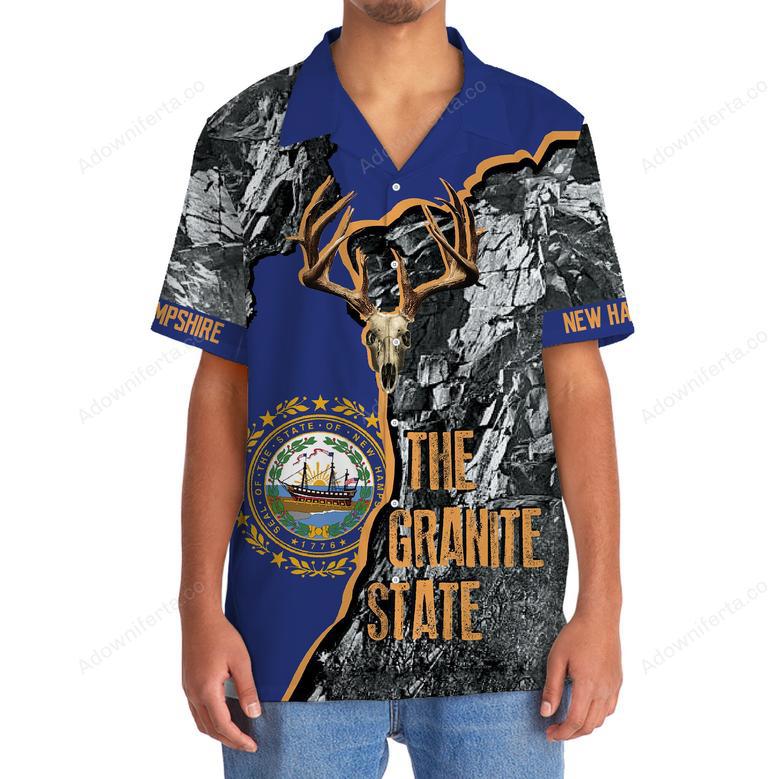 New Hampshire The Granite State Proud Hawaiian Shirt