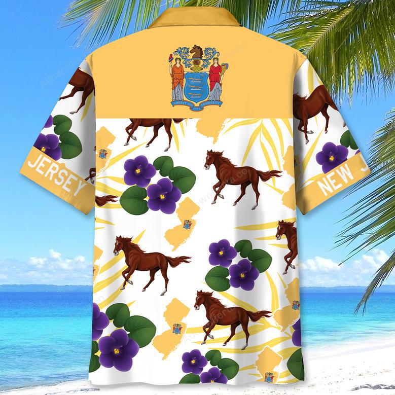 New Jersey State Proud Hawaiian Shirt