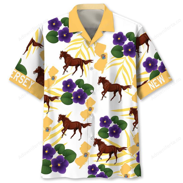 New Jersey State Proud Hawaiian Shirt