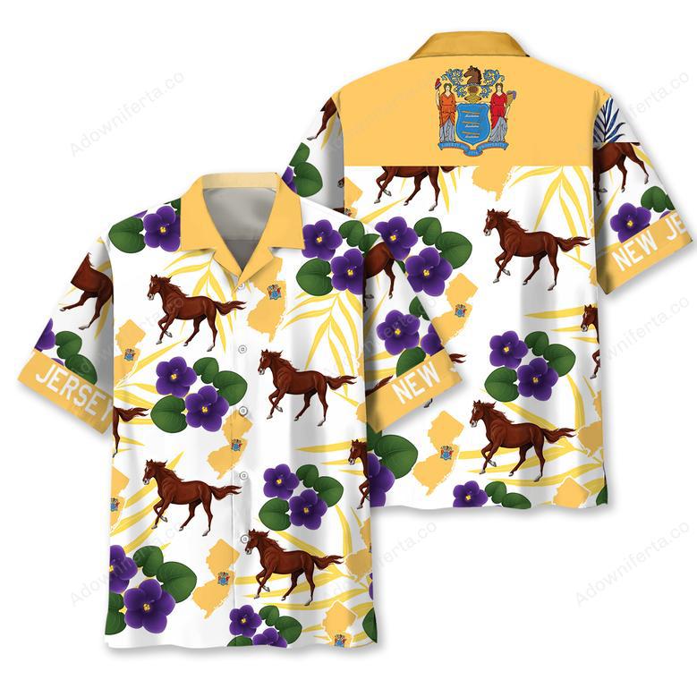 New Jersey State Proud Hawaiian Shirt