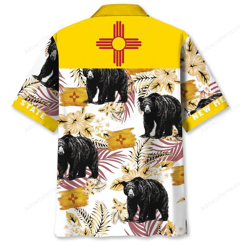 New Mexico State Proud Black Bear Hawaiian Shirt