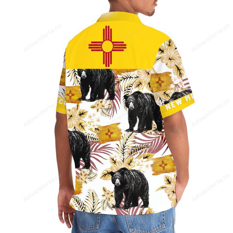 New Mexico State Proud Black Bear Hawaiian Shirt