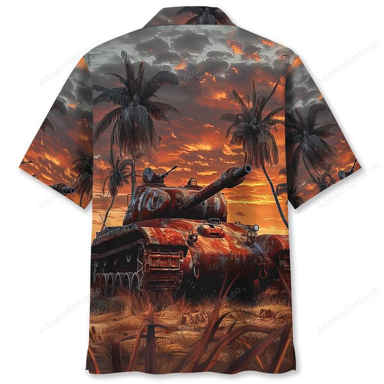 Old Soldier Tank Hawaiian Shirt