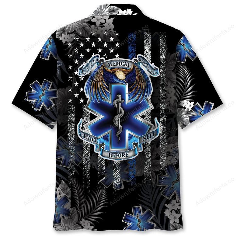 Paramedic Service Hawaiian Shirt