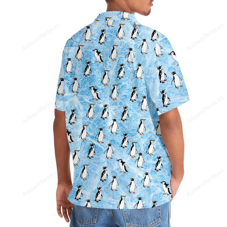 Penguins Ice Hawaiian Shirt