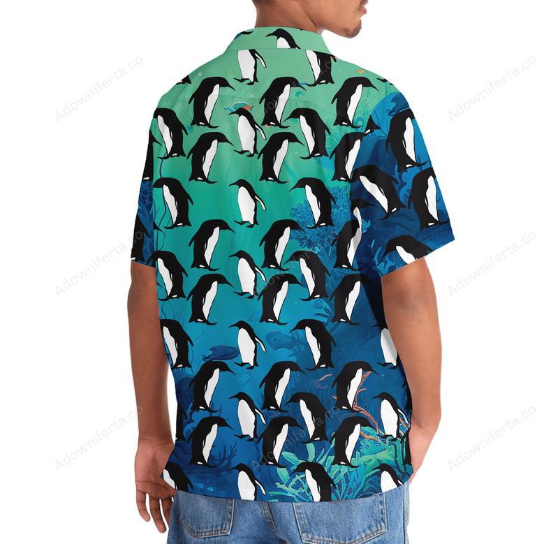 Penguins Ocean Hawaiian Shirt