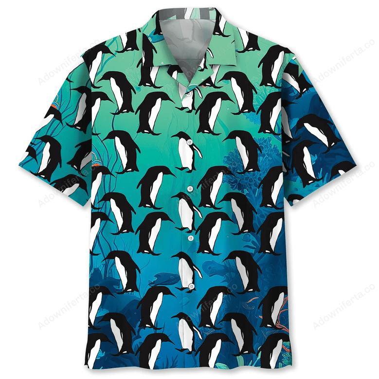 Penguins Ocean Hawaiian Shirt