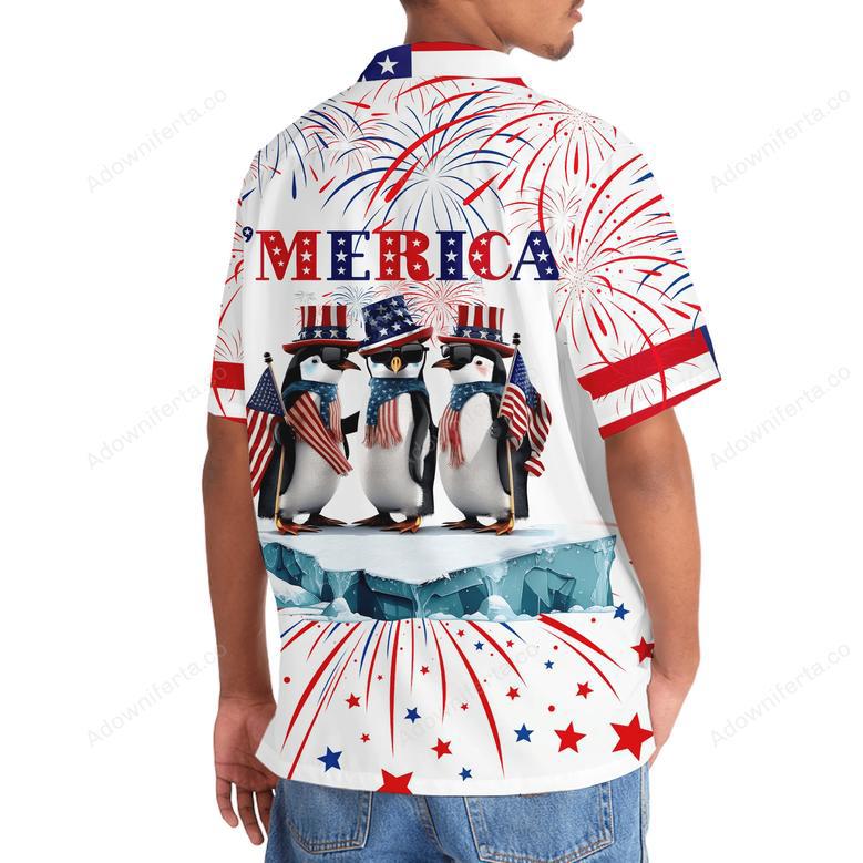 Penguins Usa Hawaiian Shirt