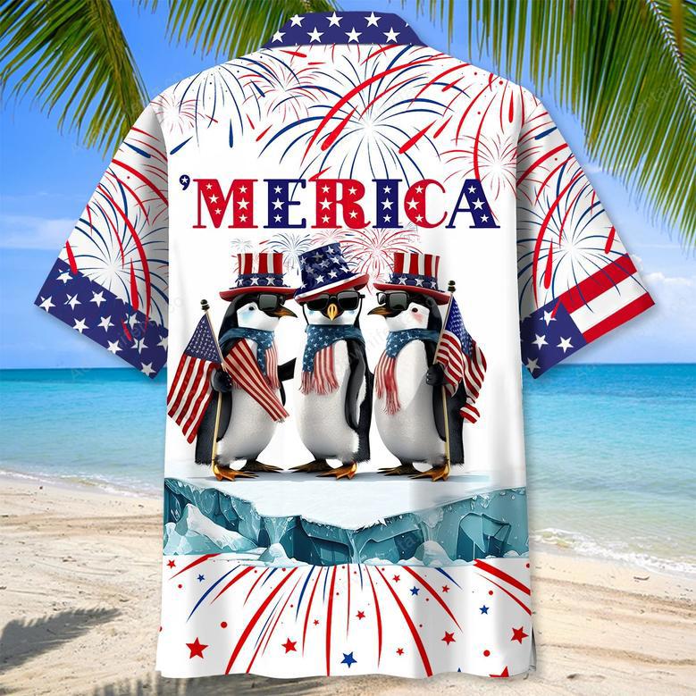 Penguins Usa Hawaiian Shirt