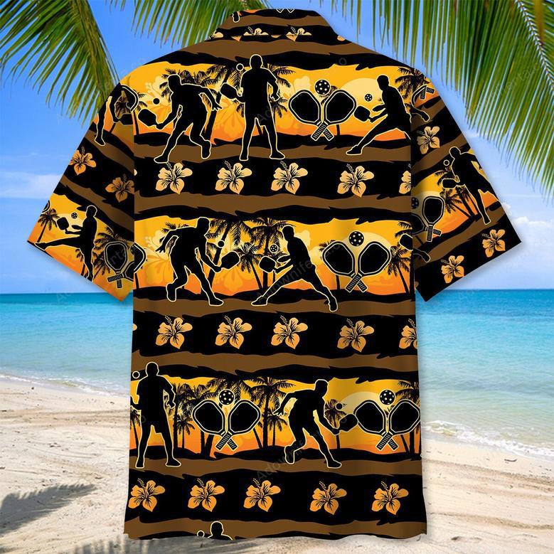 Pickleball Beach Hawaiian Shirt