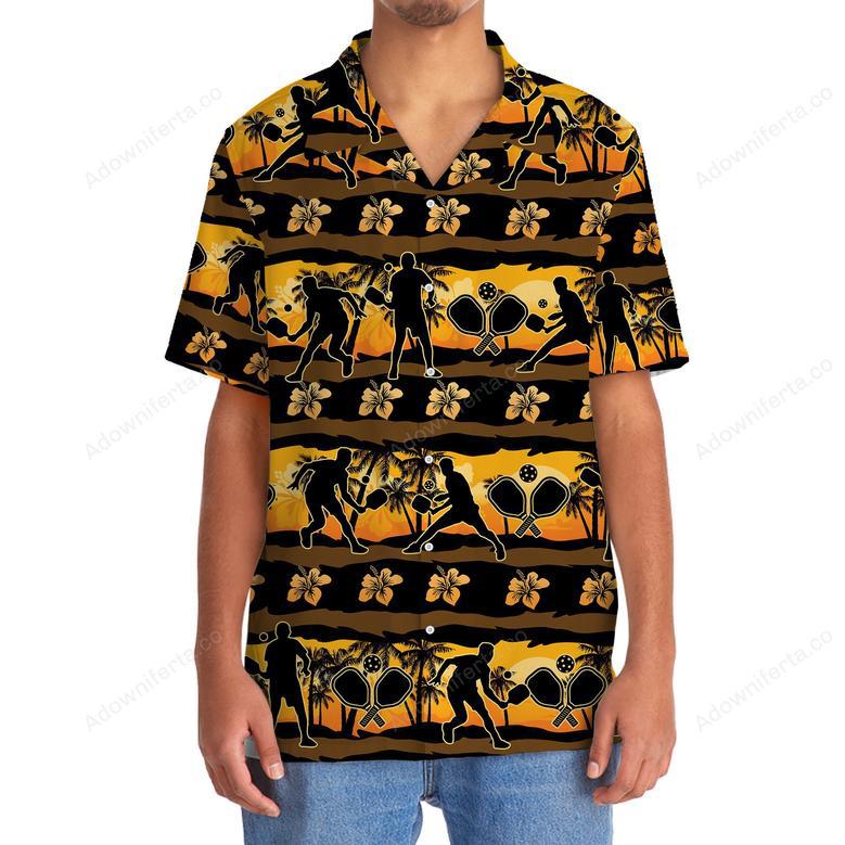 Pickleball Beach Hawaiian Shirt