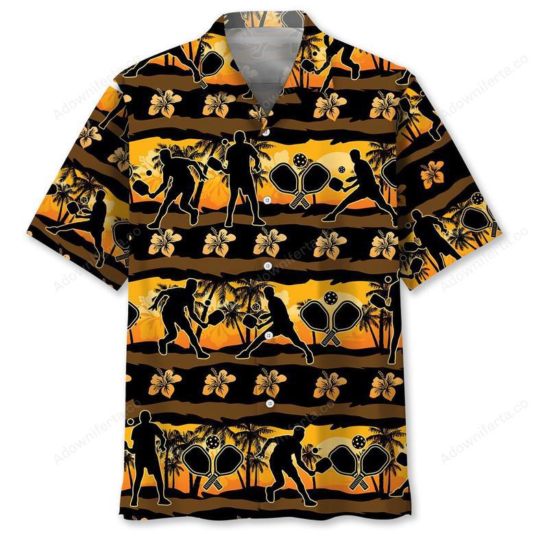 Pickleball Beach Hawaiian Shirt