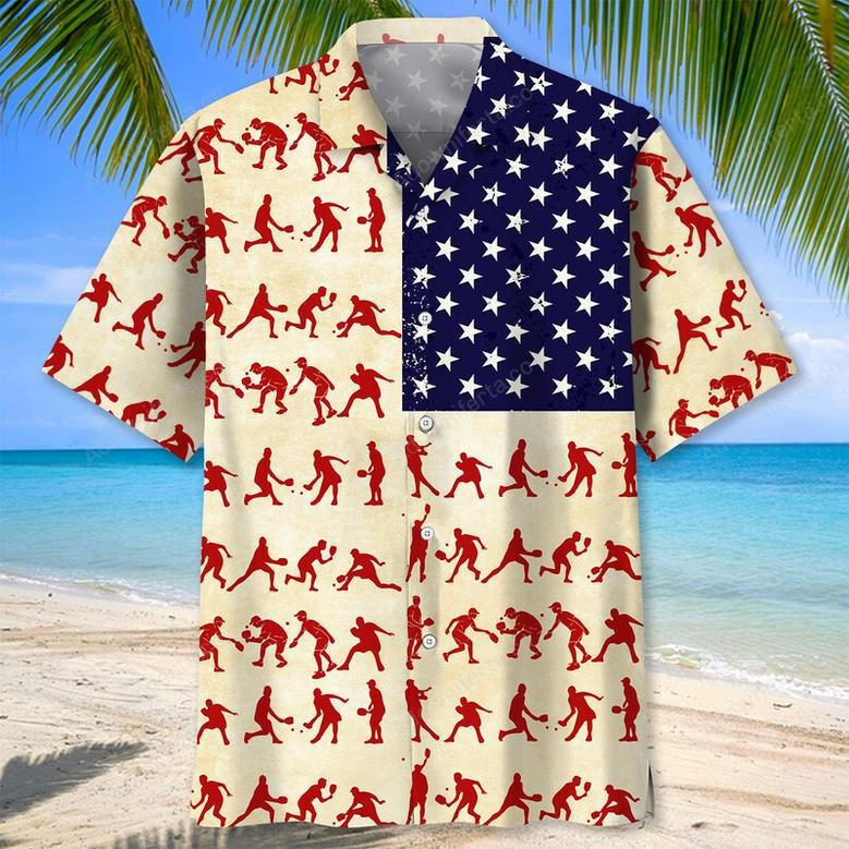 Pickleball Usa Hawaiian Shirt