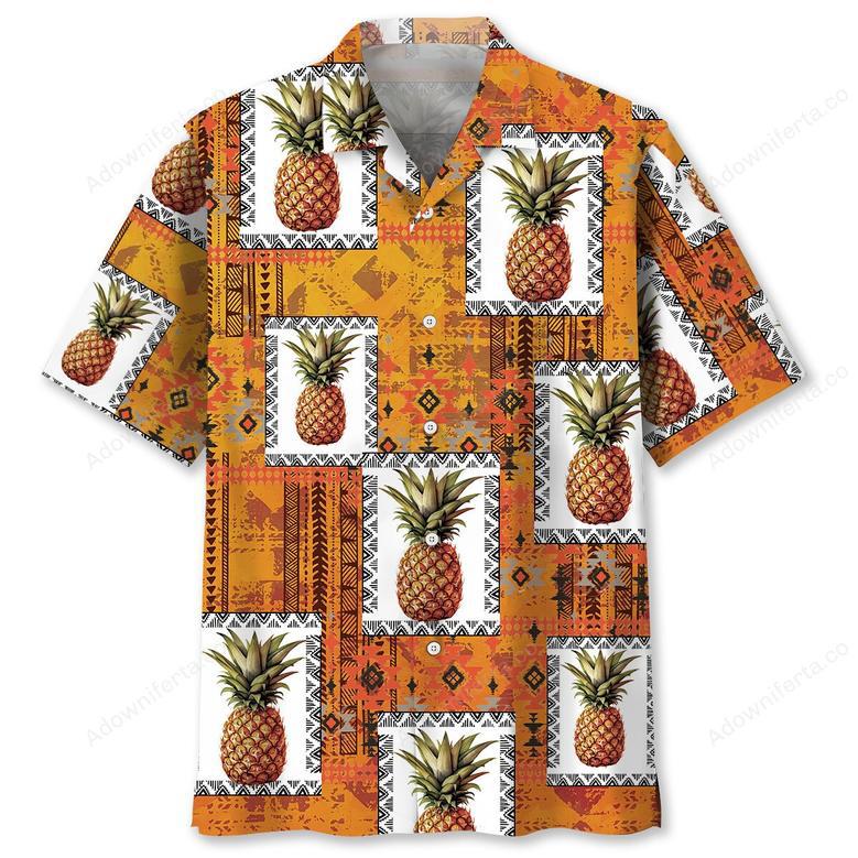 Pineapple Hawaiian Shirt Men