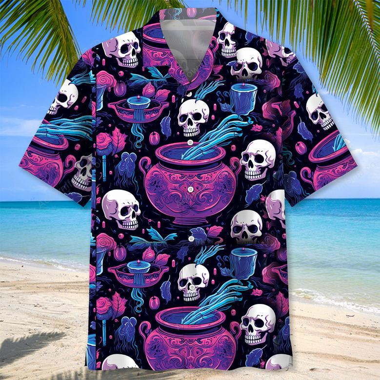 Poisoned Skull Hawaiian Shirt