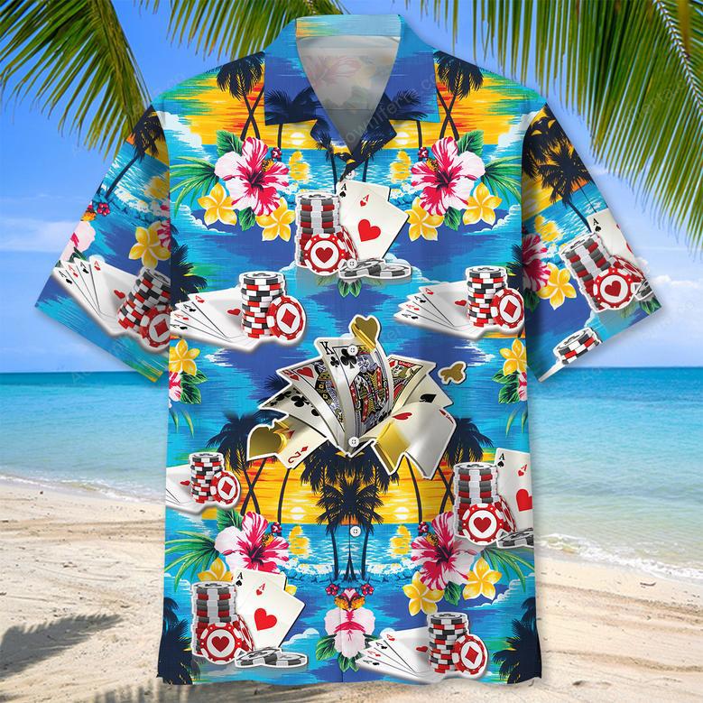 Poker Tropical Hawaiian Shirt