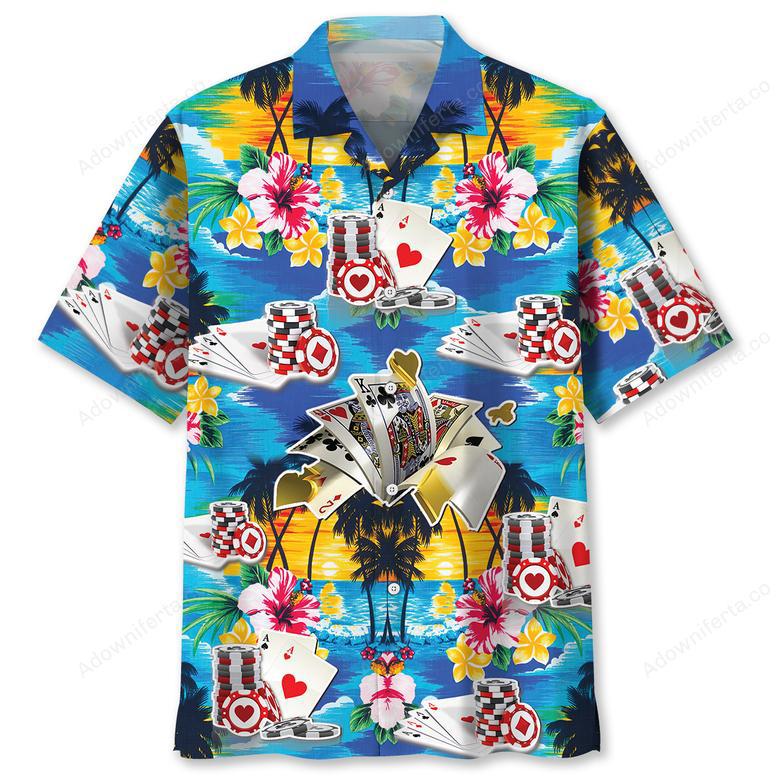 Poker Tropical Hawaiian Shirt