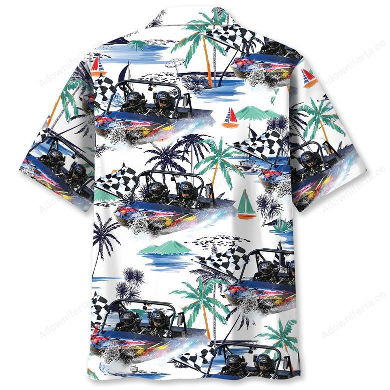 Power Boat Racing Hawaiian Shirt