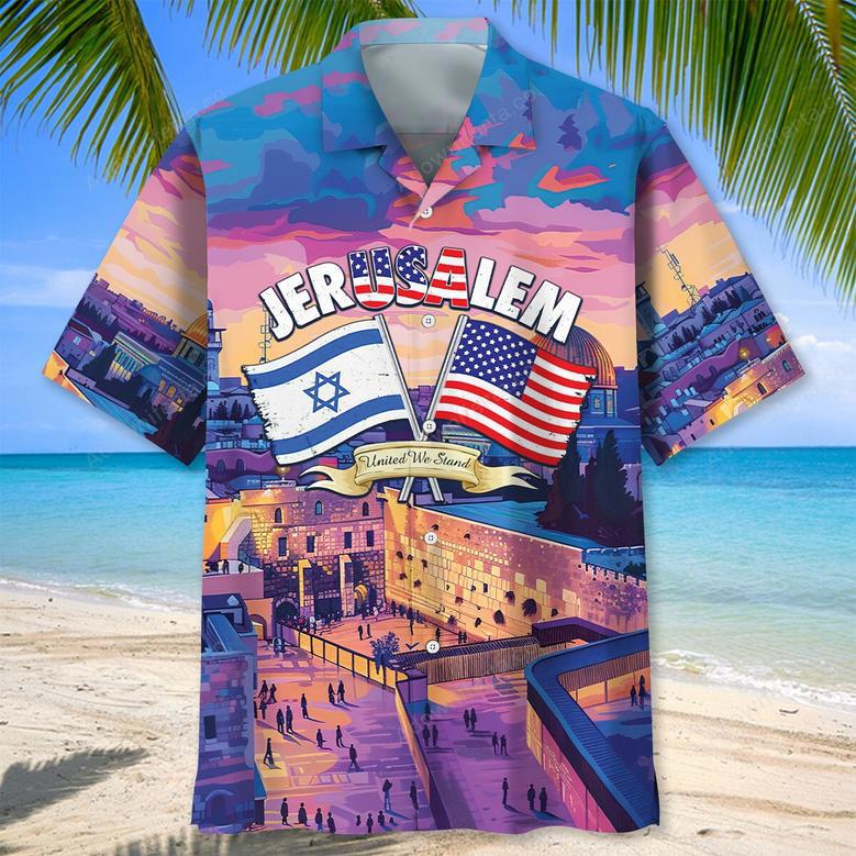 Pray for Jerusalem Hawaiian Shirt