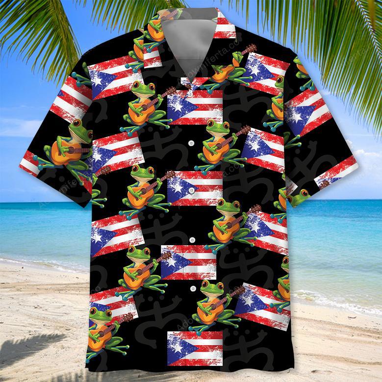 Puerto Rico Hawaiian Shirt