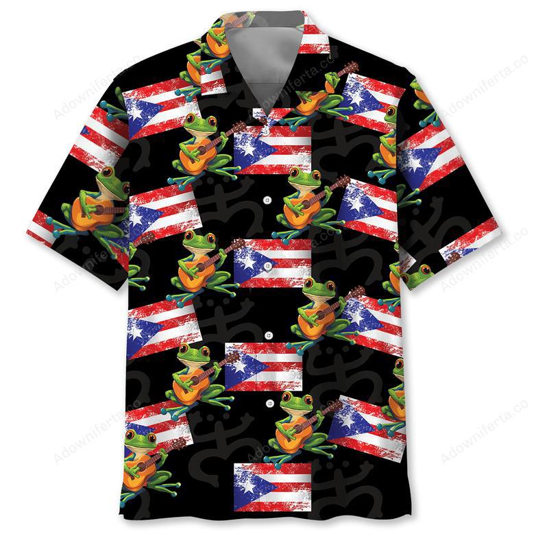 Puerto Rico Hawaiian Shirt