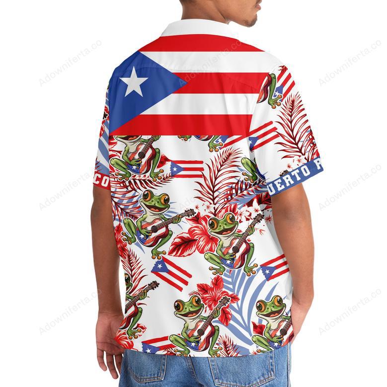 Puerto Rico Proud Hawaiian Shirt