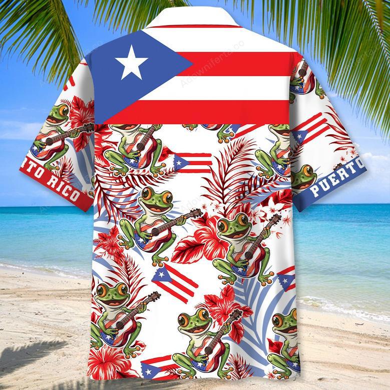 Puerto Rico Proud Hawaiian Shirt