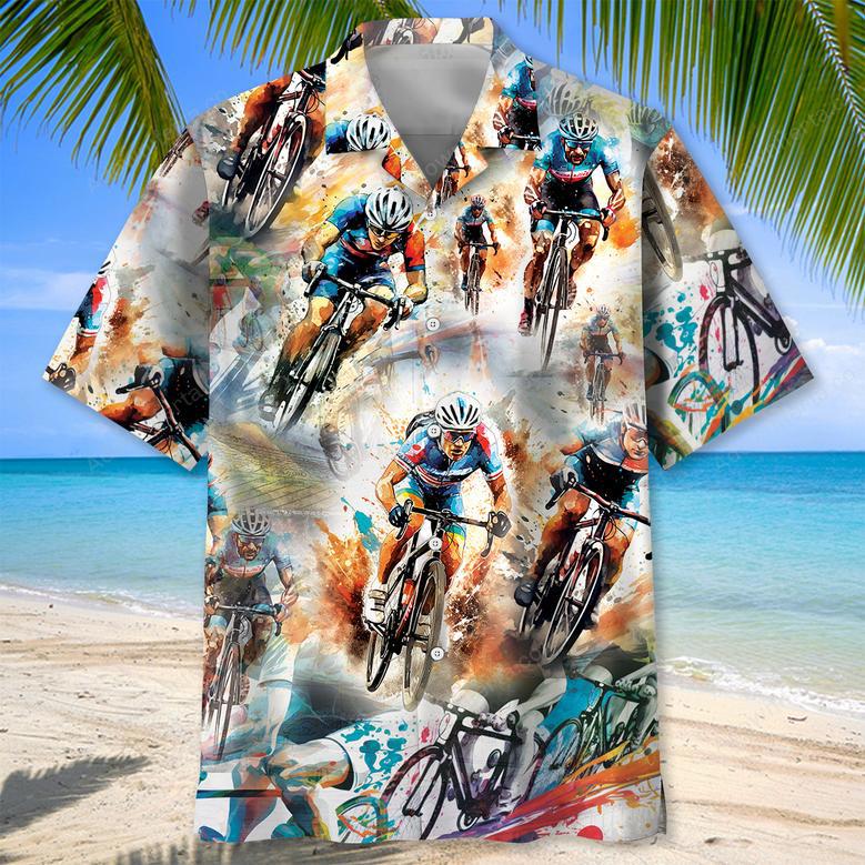 Racing Cycling Hawaiian Shirt